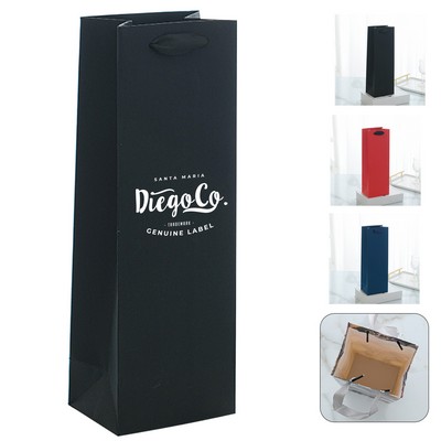 Wine Tote Kraft Paper Bag