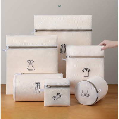 6-piece Set Fine Mesh Laundry Bags Laundry Wash Bags for Delicates