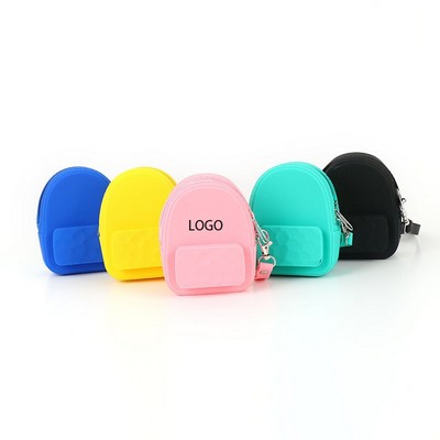Custom Silicone Headphone Case Mini Portable Pocket Purse