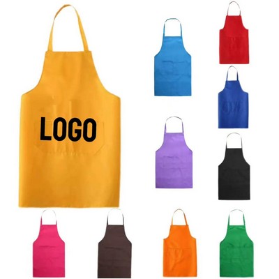 Halter - style Solid - colored Apron
