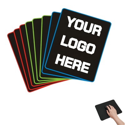 Smooth Glide Mouse Pad With Anti-Slip Rubber Base