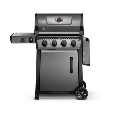 Freestyle 425 Propane Gas Grill with Range Side Burner - Graphite Grey