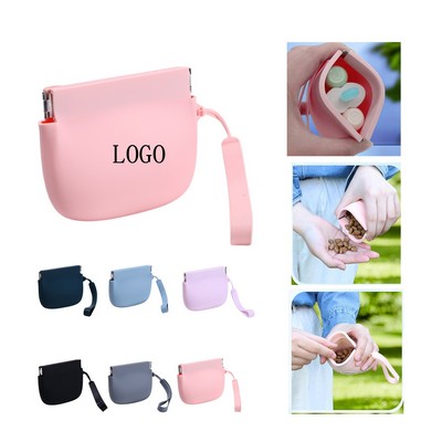 Flexible Silicone Coin Pouch