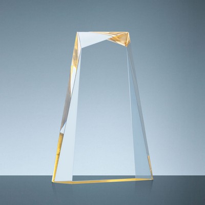 Tyneside Award, 1" Acrylic/Gold, 6.25"