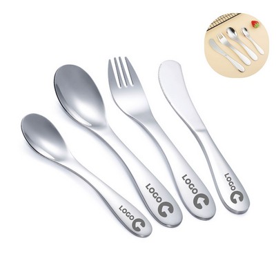 Kids Stainless Steel Utensil Set