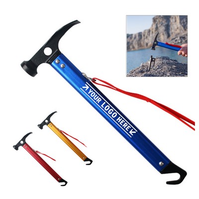Aluminum Camping Hammer with Hook