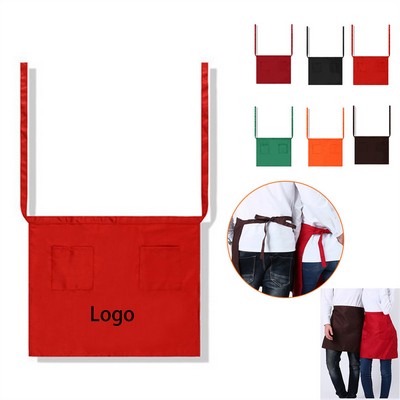 Solid Color Half Apron