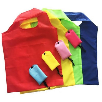 Collapsible Shopping Tote with Pouch