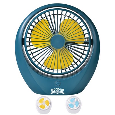Portable Mini Desktop Fan