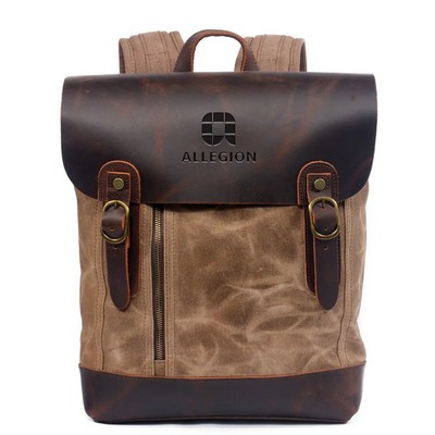 Camberwell wax canvas backpack