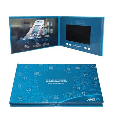 10.1" Screen Customized Hardcover Video Brochure