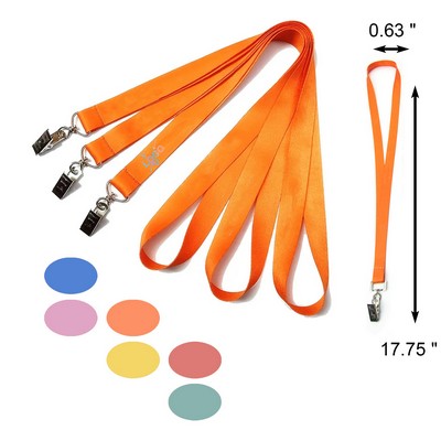 Bulldog Clip Lanyard