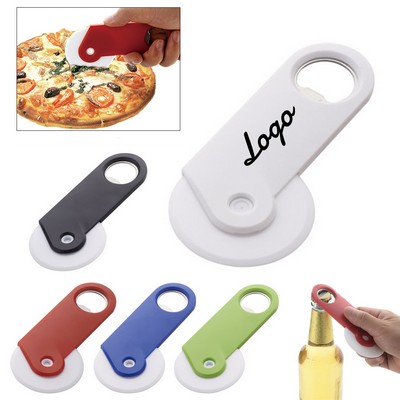 Pizza Roller Cutter with Bottle Opener MOQ 100