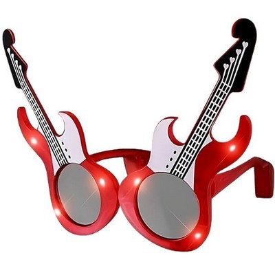 Led Guitar Shaped Glasses