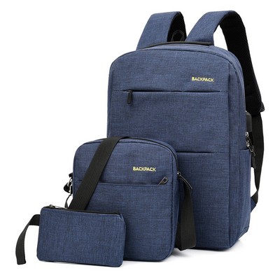 3-Piece Backpack Set