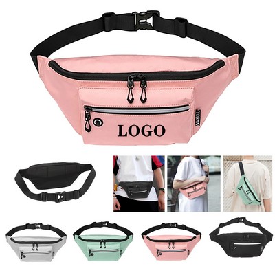 Multi-Pocket Sports Waist Pack Bag