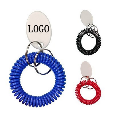 Bracelet Coil Keychain