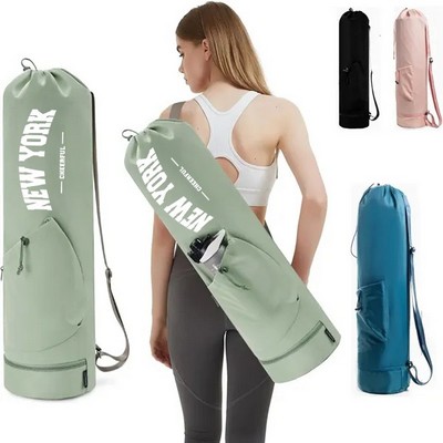 Yoga Mat Bag with Water Bottle