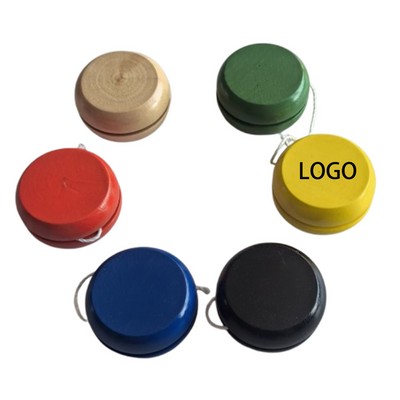 Classic Natural Wooden Yo-Yo Wood Yo-Yo Ball