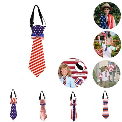 American Flag Tie