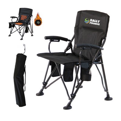Heated Folding Camping Chair