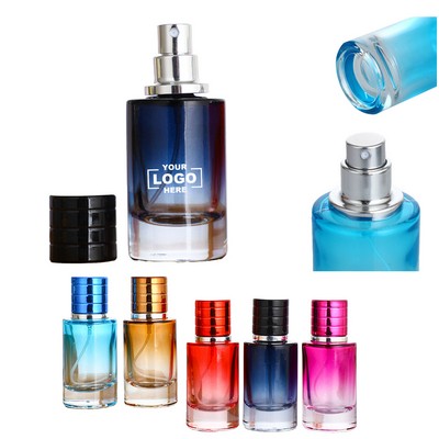 1oz Gradient Colorful Perfume Sprayer Bottle