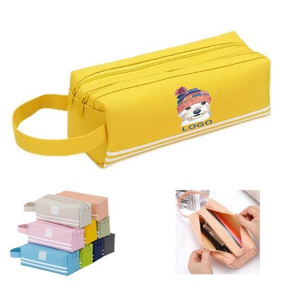 Large Capacity Portable Pencil Case