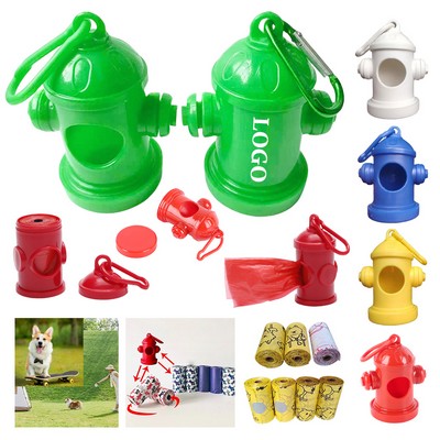 Outdoor Pet Cleanup Bag Dispenser - Hydrant Style