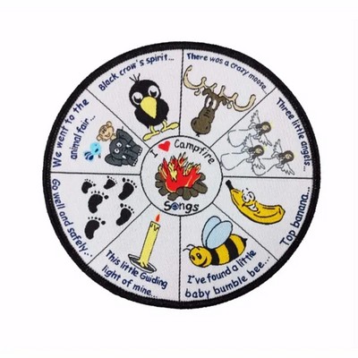 2.5'' Embroidered Patches - 50% Embroidery