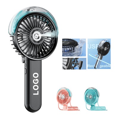 Foldable Handheld Misting Fan
