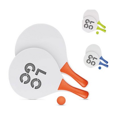 Wooden Beach Tennis Paddles