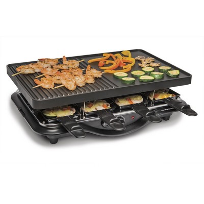 Hamilton Beach® Raclette Portable Party Grill Dishwasher Safe Variable Heat Control