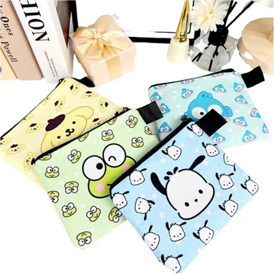 Cartoon Square-shaped Coin Purse