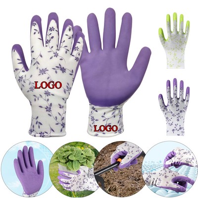 Latex Gardening Gloves