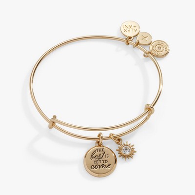 Alex and Ani® 'The Best Is Yet To Come' Duo Charm Bangle