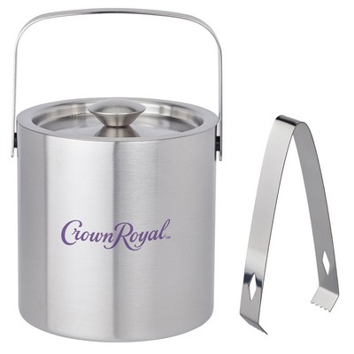 1.3 L Double Walled Stainless Steel Ice Bucket