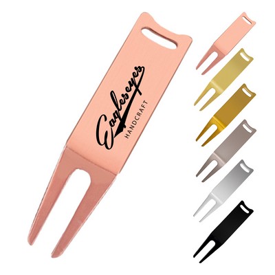 Metal Golf Divot Repair Tool