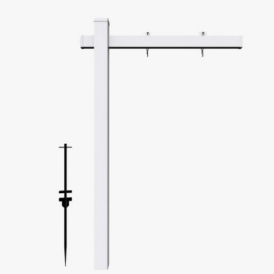 Real Estate Post (Hardware Only) 24'W