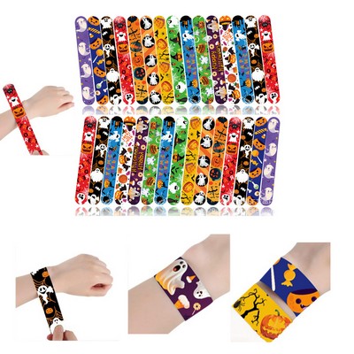 Full Color Silicone Slap Bracelet