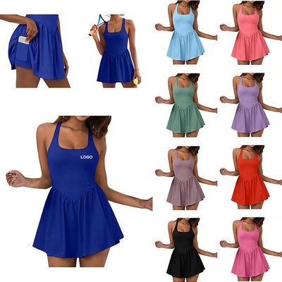 Women's Summer Athletic Tennis Dress