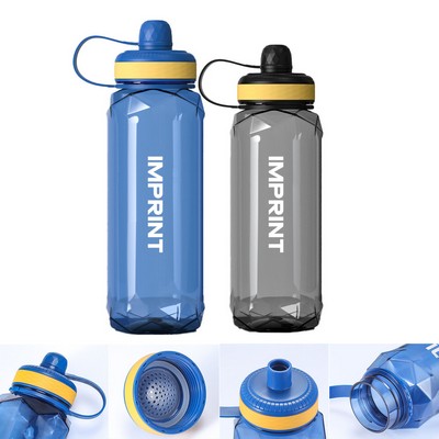 47Oz Plastic Sports Large Capacity Bottle