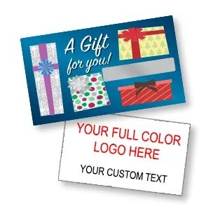 Scratch Off Cards - A GIFT FOR YOU-Scratch and Win (4 Sizes)
