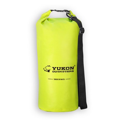Yukon Outfitters Torrent 25L Dry Bag Hyper Green