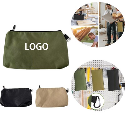 Premium Tool Pouch with Carabiner Utility Organizer Storage