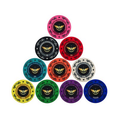 39MM Ceramic Poker Clip