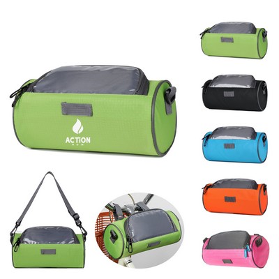 Bike Handlebar Touch Screen Phone Bag