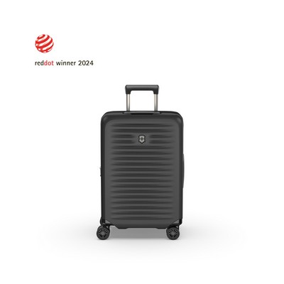 Airox Advanced, Frequent Flyer Carry-On Business, 8-Wheel Hardside Cabin Case, Black