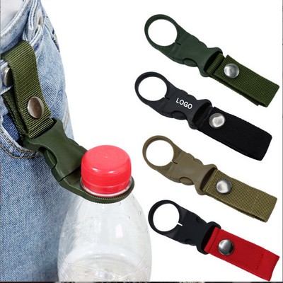 Portable Water Bottle Ring Holder Hanging Buckle Clip