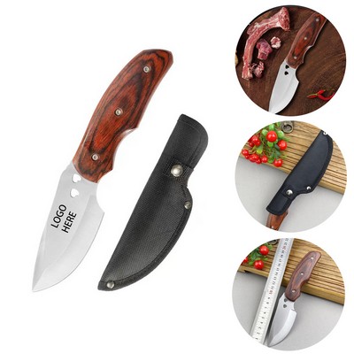 Portable Camping Knife Razor Sharp Boning Blade for Outdoor Adventures Precision Convenience