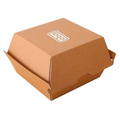 Custom Disposable Craft Paper Burger Box